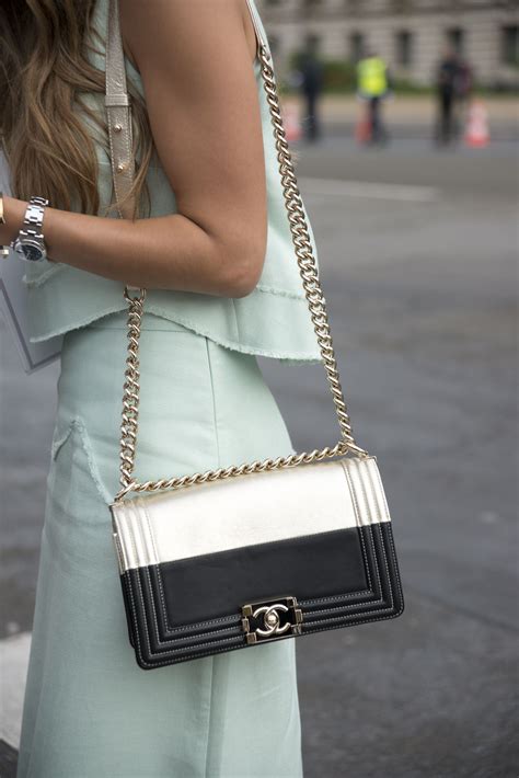 women chanel bags street style|different types of Chanel bags.